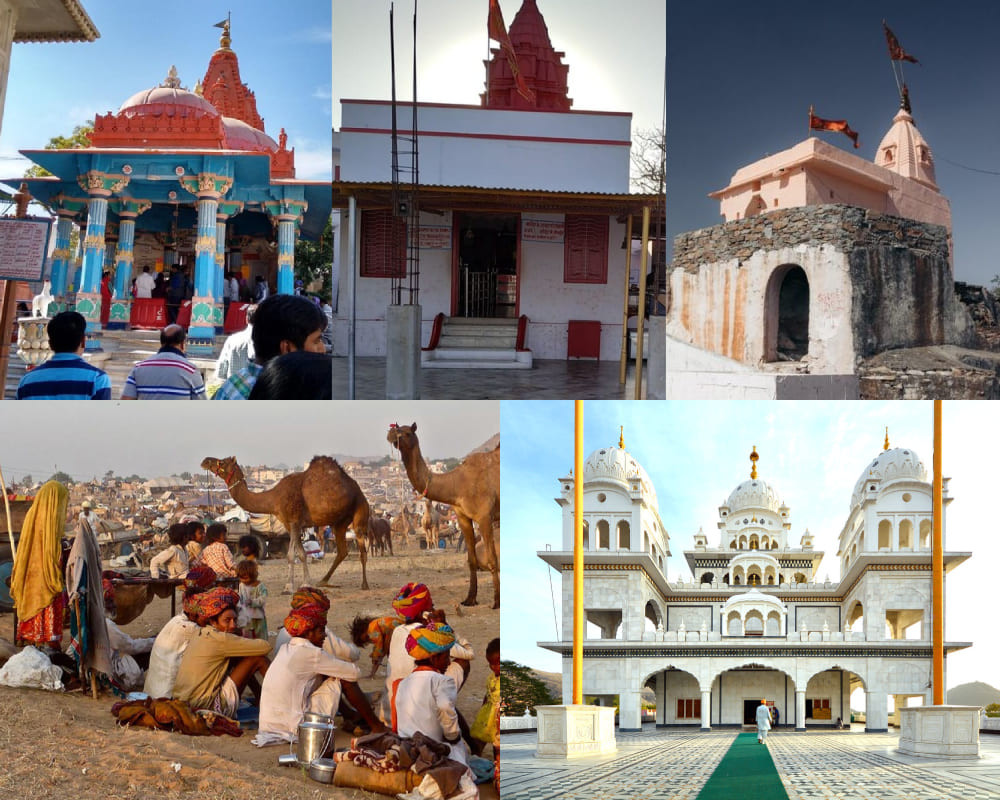 Pushkar:- Brahma Temple, Savitri Devi Temple, Gayatri Devi Temple, Pushkar Fair Ground, Gurudwara Pushkar:- Brahma Temple, Savitri Devi Temple, Gayatri Devi Temple, Pushkar Fair Ground, Gurudwara